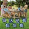 Blue Sliver 18th Birthday Yard Sign for Boys Girls 10PCS Happy 18th Birthday Party Decorations 2006 Lawn Sign with Stakes for 18 Years Old Birthday Outdoor Anniversary Decor Party Supplies